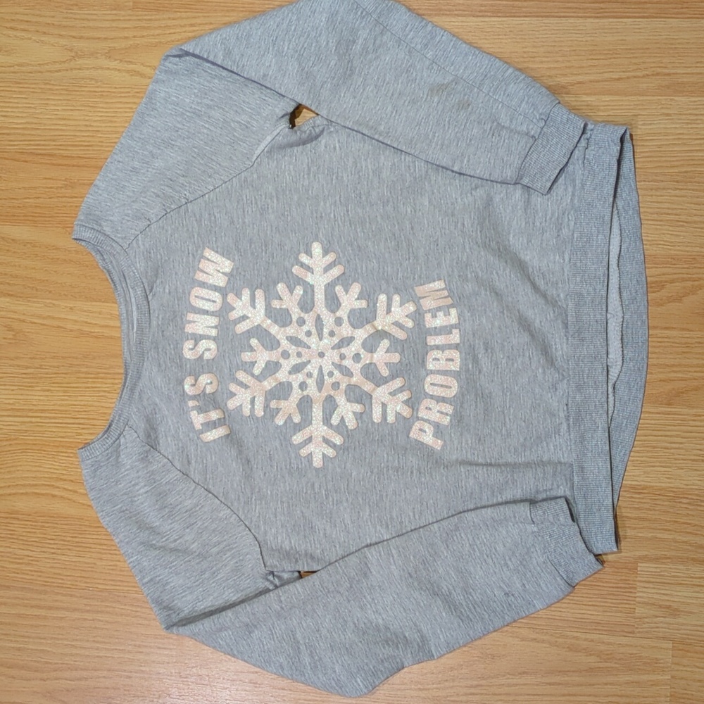 🎄 H&M Girl's Snowflake Top